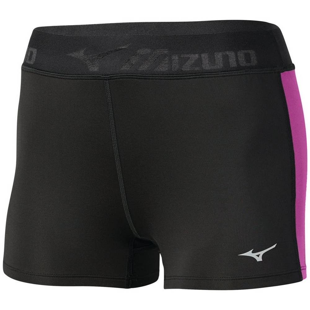 Mizuno Impulse Core Short - Bayan Tayt - Siyah Türkiye (ZLMHVF-056)